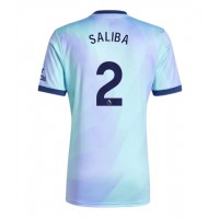 Arsenal William Saliba #2 Kolmaspaita 2024-25 Lyhythihainen